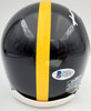 Antonio Brown Autographed Pittsburgh Steelers Mini Helmet Beckett BAS Stock #121821