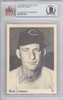 Bob Lemon Autographed 1975 TCMA Card #18 Cleveland Indians Beckett BAS #10211270