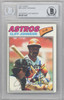 Cliff Johnson Autographed 1977 Topps Card #514 Houston Astros Beckett BAS #10211447