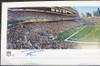 Russell Wilson Autographed 13x40 Century Link Field Panoramic Photo Seattle Seahawks RW Holo Stock #131231