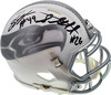 Shaquem & Shaquill Griffin Autographed Seattle Seahawks White Ice Speed Mini Helmet MCS Holo Stock #134375