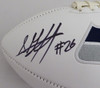 Shaquill Griffin Autographed Seattle Seahawks White Logo Football MCS Holo Stock #134391