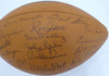 1969 Green Bay Packers Team Autographed Football With 50 Total Signatures Including Bart Starr PSA/DNA #AE04869