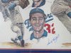 Sandy Koufax Autographed Framed 18x24 Lithograph Photo Los Angeles Dodgers Beckett BAS Stock #135266