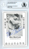 Wes Westrum Autographed 1979 Diamond Greats Card #44 New York Giants Beckett BAS #10711704