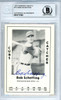 Bob Scheffing Autographed 1979 Diamond Greats Card #114 Chicago Cubs Beckett BAS #10711540