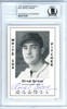 Orval Grove Autographed 1979 Diamond Greats Card #131 Chicago White Sox Beckett BAS #10711578