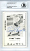 Virgil Trucks Autographed 1979 Diamond Greats Card #198 St. Louis Browns Beckett BAS #10711318