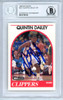 Quintin Dailey Autographed 1989-90 Hoops Card #221 Los Angeles Clippers Beckett BAS #10739126