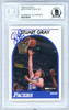 Stuart Gray Autographed 1989-90 Hoops Card #253 Indiana Pacers Beckett BAS #10739131