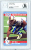 Jeff Alm Autographed 1990 Pro Set Rookie Card #710 Houston Oilers Beckett BAS #10739216