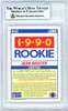 Bern Brostek Autographed 1990 Score Rookie Card #642 Washington Huskies Beckett BAS #10739265