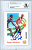 Kennard Winchester Autographed 1991-92 Skybox Rookie Card #109 Houston Rockets Beckett BAS #10739415 Kennard Winchester Autographed 1991-92 Skybox Rookie Card #109 Houston Rockets Beckett BAS #10739415
