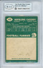 Howard "Hopalong" Cassady Autographed 1960 Topps Card #42 Detroit Lions Beckett BAS #10178838