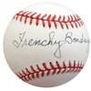 "Frenchy" Bordagary Autographed Official NL Baseball Brooklyn Dodgers Beckett BAS #F26228