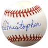 Joe Christopher Autographed Official NL Baseball New York Mets, Boston Red Sox Beckett BAS #F26293