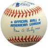 Allie Clark Autographed Official AL Baseball New York Yankees Beckett BAS #F26432