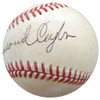 Harlond Clift Autographed Official AL Baseball St. Louis Browns, Washington Senators Beckett BAS #F26479