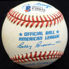 Bob "Bobby" Del Greco Autographed Official AL Baseball New York Yankees, Philadelphia Phillies Beckett BAS #F26632