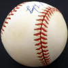Cal Hogue Autographed Official NL Baseball Pittsburgh Pirates Beckett BAS #F29061