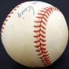 Clyde King Autographed Official NL Baseball Brooklyn Dodgers, Cincinnati Reds Beckett BAS #F29344