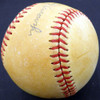 Whitey Kurowski Autographed Official Feeney NL Baseball St. Louis Cardinals Beckett BAS #F29358