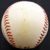 Ed Miksis Autographed Official NL Baseball Brooklyn Dodgers Beckett BAS #F27061