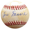 Joe Moore Autographed Official NL Baseball New York Giants Beckett BAS #F27176