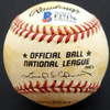 Joe Moore Autographed Official NL Baseball New York Giants Beckett BAS #F27176