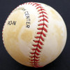 Joe Moore Autographed Official NL Baseball New York Giants Beckett BAS #F27176