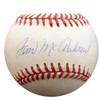 Jim McAndrew Autographed Official NL Baseball 1969 New York Mets Beckett BAS #F27204