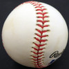 Bobby Morgan Autographed Official NL Baseball Brooklyn Dodgers Beckett BAS #F27321