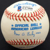 Pete Suder Autographed Official AL Baseball Philadelphia A's Beckett BAS #F27460