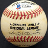 Roy Smalley Sr. Autographed Official NL Baseball Milwaukee Braves, Chicago Cubs Beckett BAS #F27488