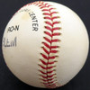 Roy Smalley Sr. Autographed Official NL Baseball Milwaukee Braves, Chicago Cubs Beckett BAS #F27493