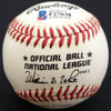 Freddie Sanford Autographed Official NL Baseball St. Louis Browns, New York Yankees Beckett BAS #F27638