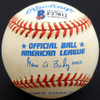 Mike Wallace Autographed Official AL Baseball New York Yankees, St. Louis Cardinals Beckett BAS #F27812