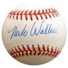 Mike Wallace Autographed Official AL Baseball New York Yankees, St. Louis Cardinals Beckett BAS #F27818
