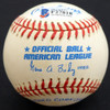 Mike Wallace Autographed Official AL Baseball New York Yankees, St. Louis Cardinals Beckett BAS #F27818