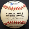 Steve Ridzik Autographed Official NL Baseball Philadelphia Phillies Beckett BAS #F29839