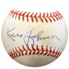 Ken Lehman Autographed Official NL Baseball Brooklyn Dodgers Beckett BAS #F29941