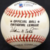 Ken Lehman Autographed Official NL Baseball Brooklyn Dodgers Beckett BAS #F29941