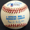 Walter Masterson Autographed Official AL Baseball Boston Red Sox, Detroit Tigers Beckett BAS #F27017