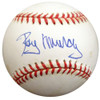 Ray Murray Autographed Official AL Baseball Cleveland Indians, Oakland A's Beckett BAS #F27038