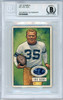 Joe Geri Autographed 1951 Bowman Card #22 Pittsburgh Steelers Beckett BAS #10838469