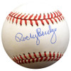 Rocky Bridges Autographed Official NL Baseball Brooklyn Dodgers Beckett BAS #E48048