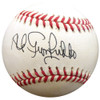 Al Gionfriddo Autographed Official NL Baseball Brooklyn Dodgers Beckett BAS #E48179