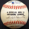 Preston Ward Autographed Official NL Baseball Brooklyn Dodgers Beckett BAS #E48576