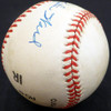 Preston Ward Autographed Official NL Baseball Brooklyn Dodgers Beckett BAS #E48576