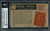 Bobby Adams Autographed 1955 Bowman Card #118 Cincinnati Reds Beckett BAS #11077284
